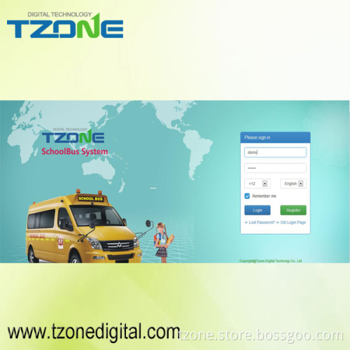 google map web based school attendance management gps server tracking software
